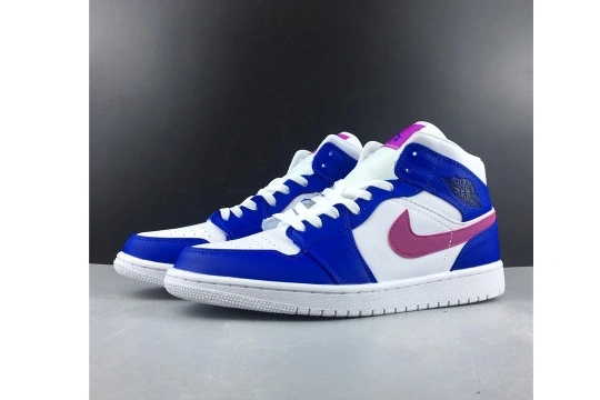 Rep EP 554724-451 ROYAL AIR HYPER JORDAN HYPER MID 1 VIOLET-WHITE 554724-451 0407